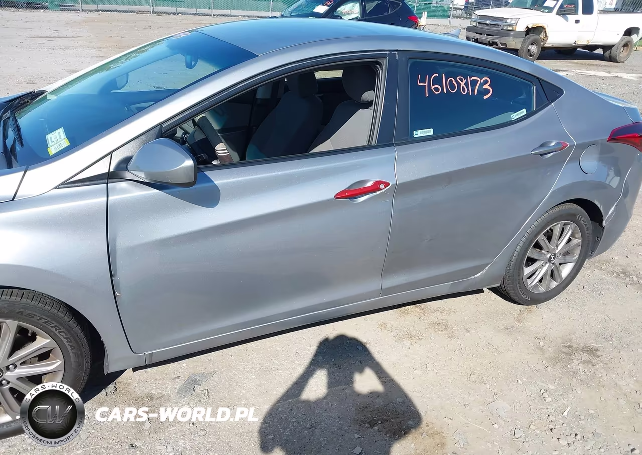 2015 Hyundai Elantra Se VIN:5NPDH4AE6FH602005 - 6