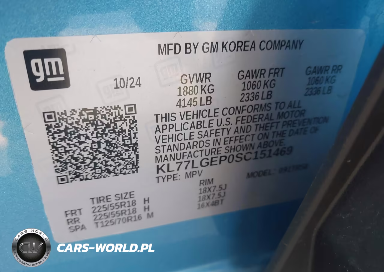 2025 Chevrolet Trax Fwd 1Rs VIN:KL77LGEP0SC151469 - 9