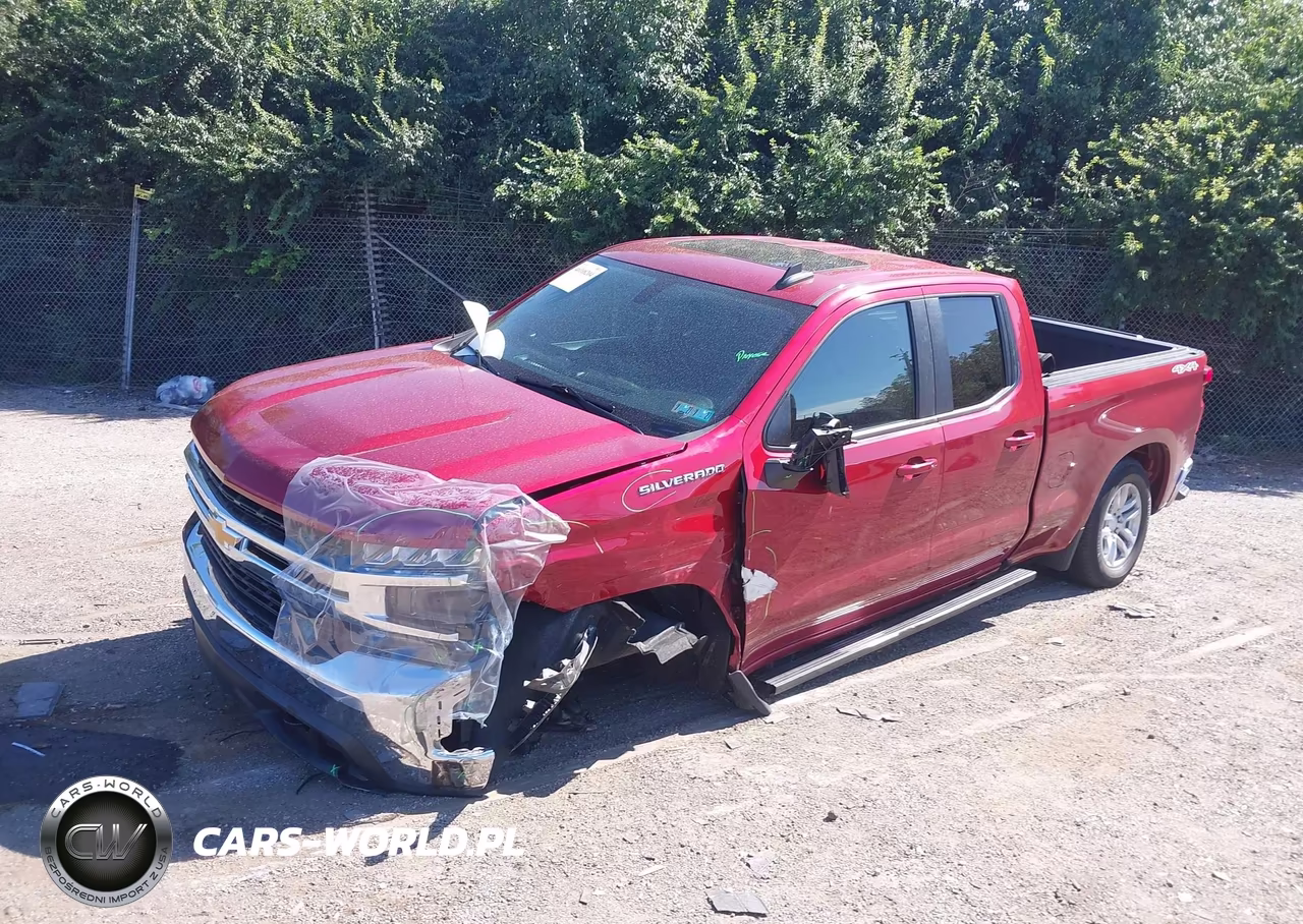 2020 Chevrolet Silverado 1500 4Wd Standard Bed Lt VIN:1GCRYDED2LZ297937 - 2