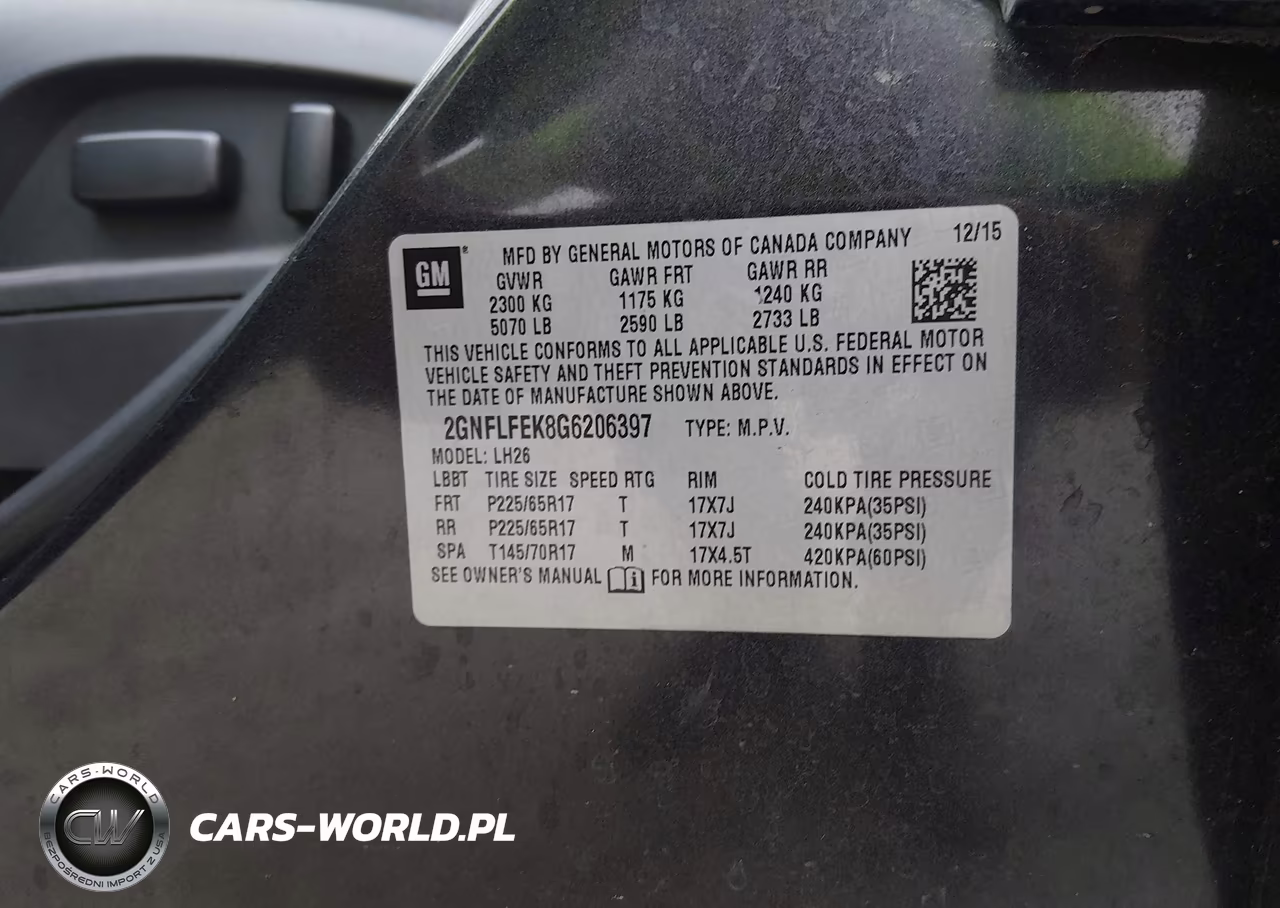2016 Chevrolet Equinox Lt VIN:2GNFLFEK8G6206397 - 9
