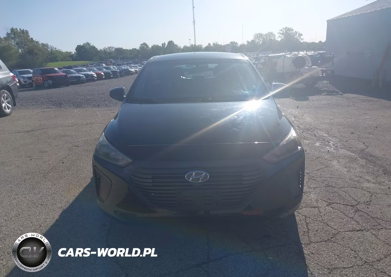 2018 Hyundai Ioniq Hybrid Blue VIN:KMHC65LC1JU100323 - 18