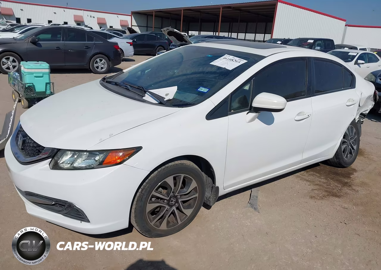 2015 HONDA CIVIC EX VIN:2HGFB2F85FH530189 - 2