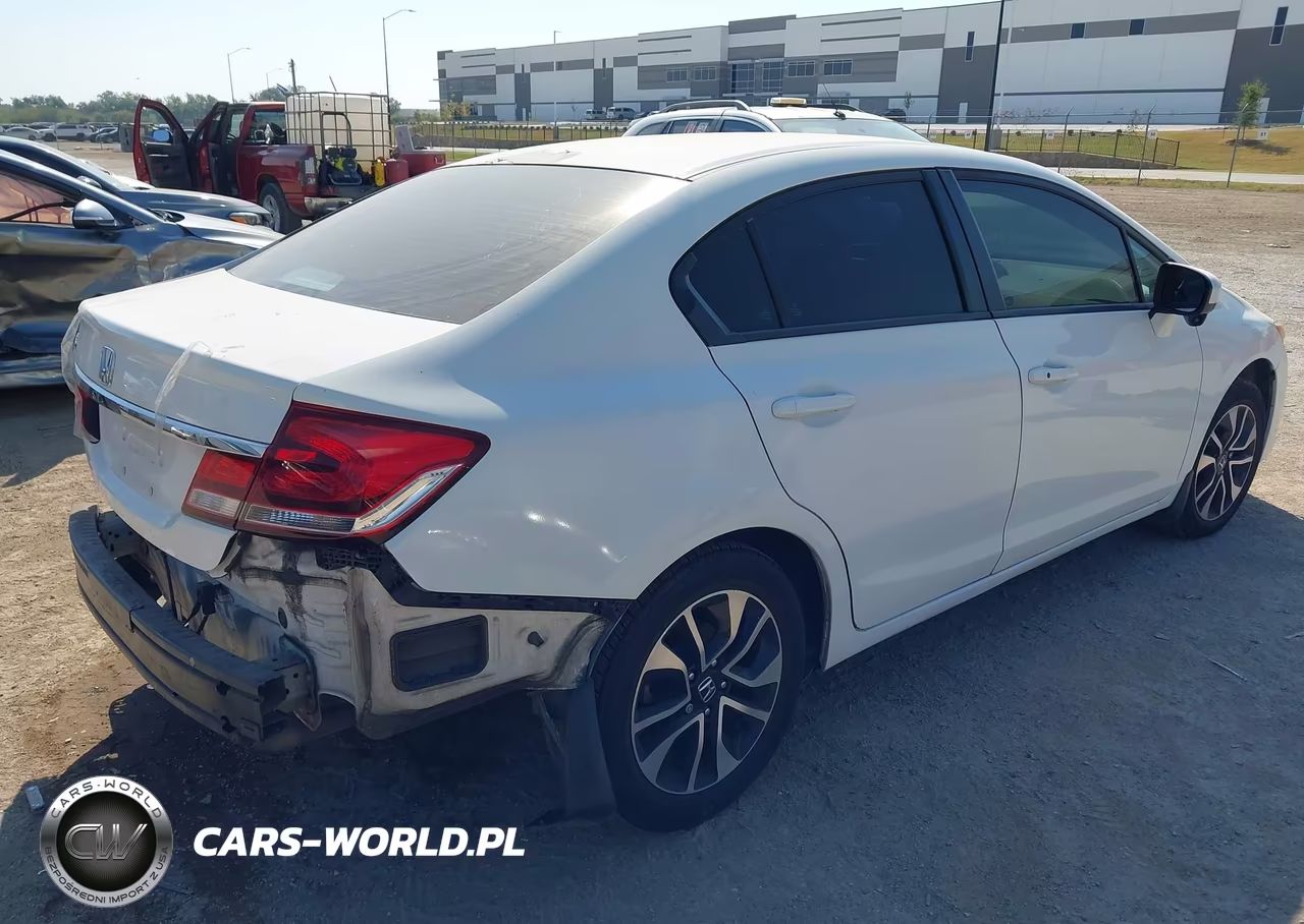 2015 HONDA CIVIC EX VIN:2HGFB2F85FH530189 - 4