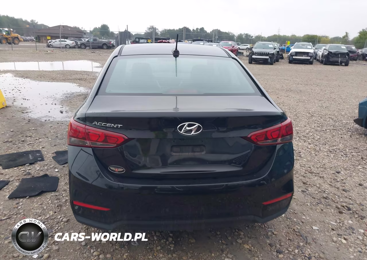2022 Hyundai Accent Sel VIN:3KPC24A6XNE176649 - 16