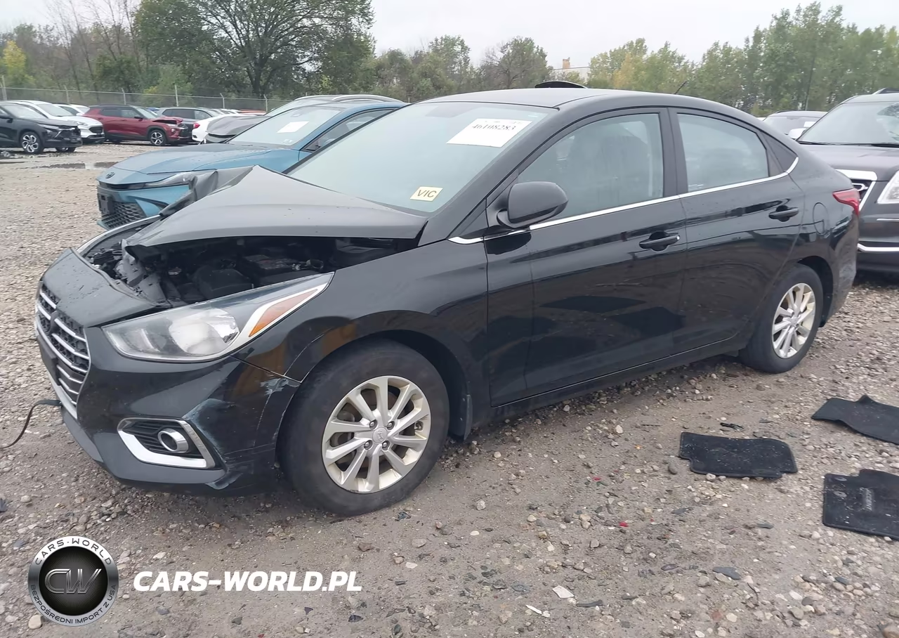 2022 Hyundai Accent Sel VIN:3KPC24A6XNE176649 - 2