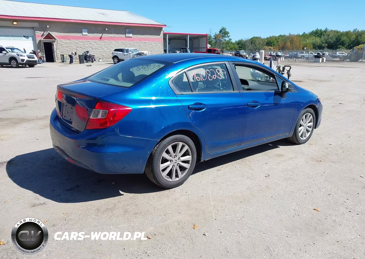 2012 Honda Civic Ex-L VIN:19XFB2F90CE000114 - 4