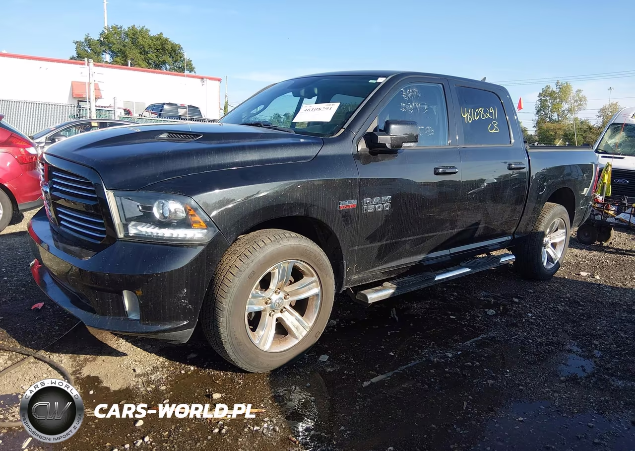 2017 Ram 1500 Sport 4X4 5'7 Box VIN:1C6RR7MTXHS743783 - 2