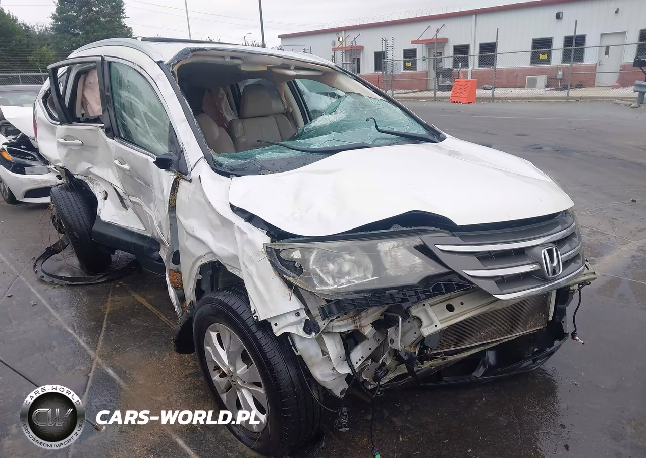 2013 Honda Cr-V Ex-L VIN:5J6RM3H71DL037006 - 1