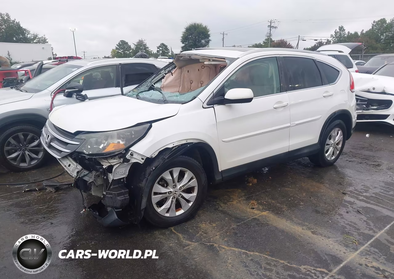 2013 Honda Cr-V Ex-L VIN:5J6RM3H71DL037006 - 2