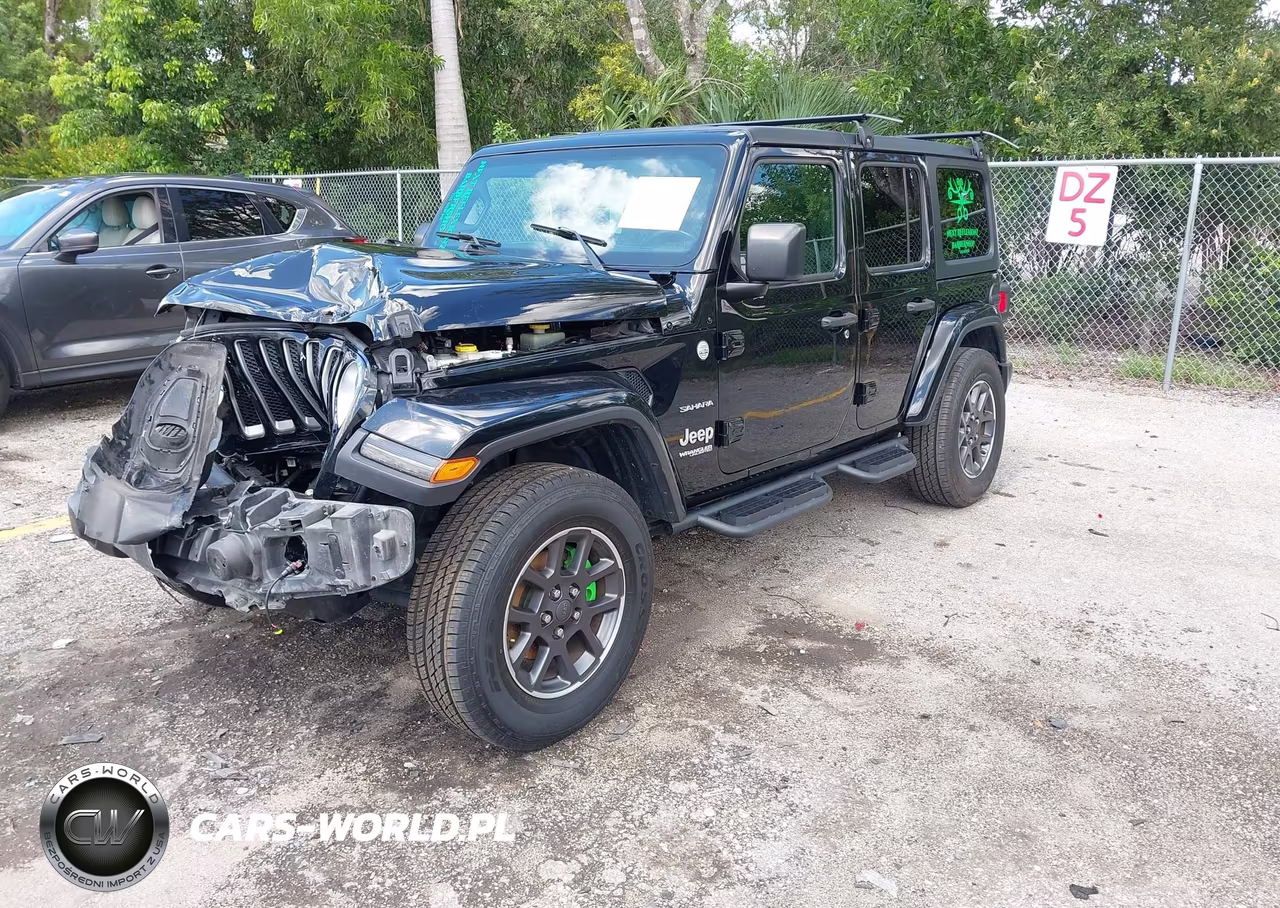 2021 Jeep Wrangler Unlimited Sahara 4X4 VIN:1C4HJXEN2MW653686 - 2