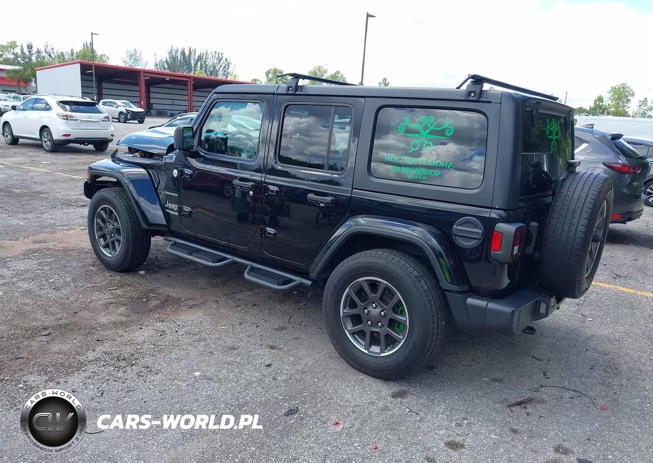 2021 Jeep Wrangler Unlimited Sahara 4X4 VIN:1C4HJXEN2MW653686 - 3
