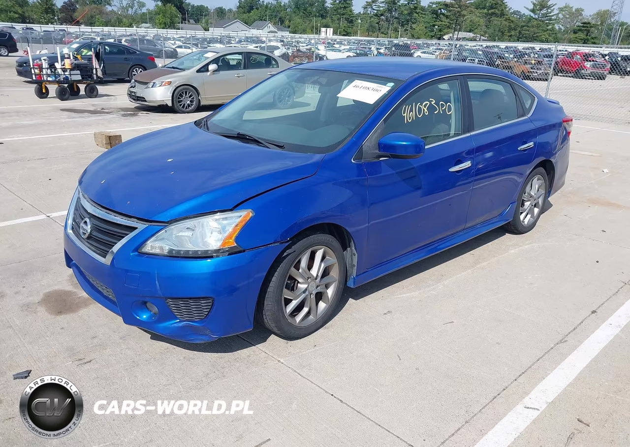 2013 Nissan Sentra Sr VIN:3N1AB7AP4DL609588 - 2
