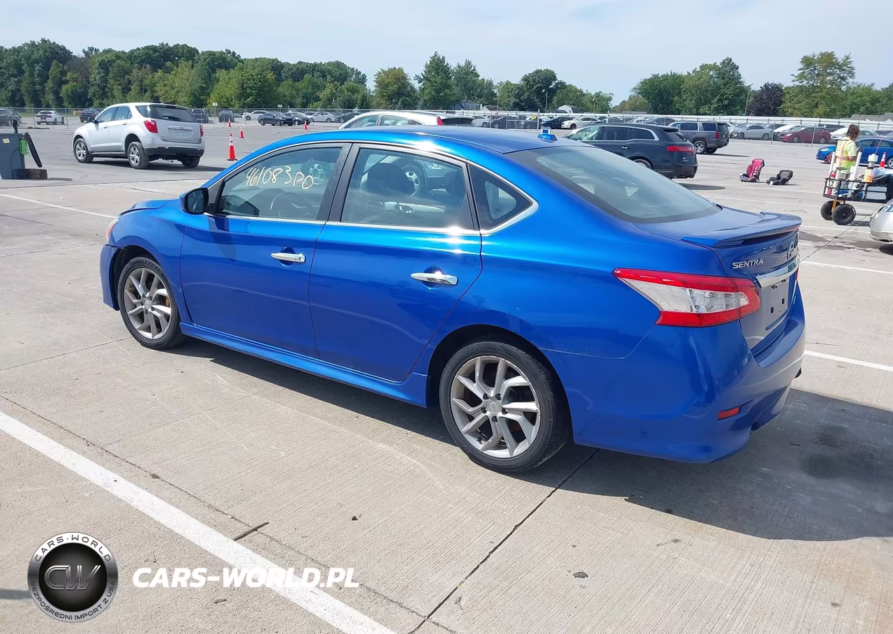 2013 Nissan Sentra Sr VIN:3N1AB7AP4DL609588 - 3