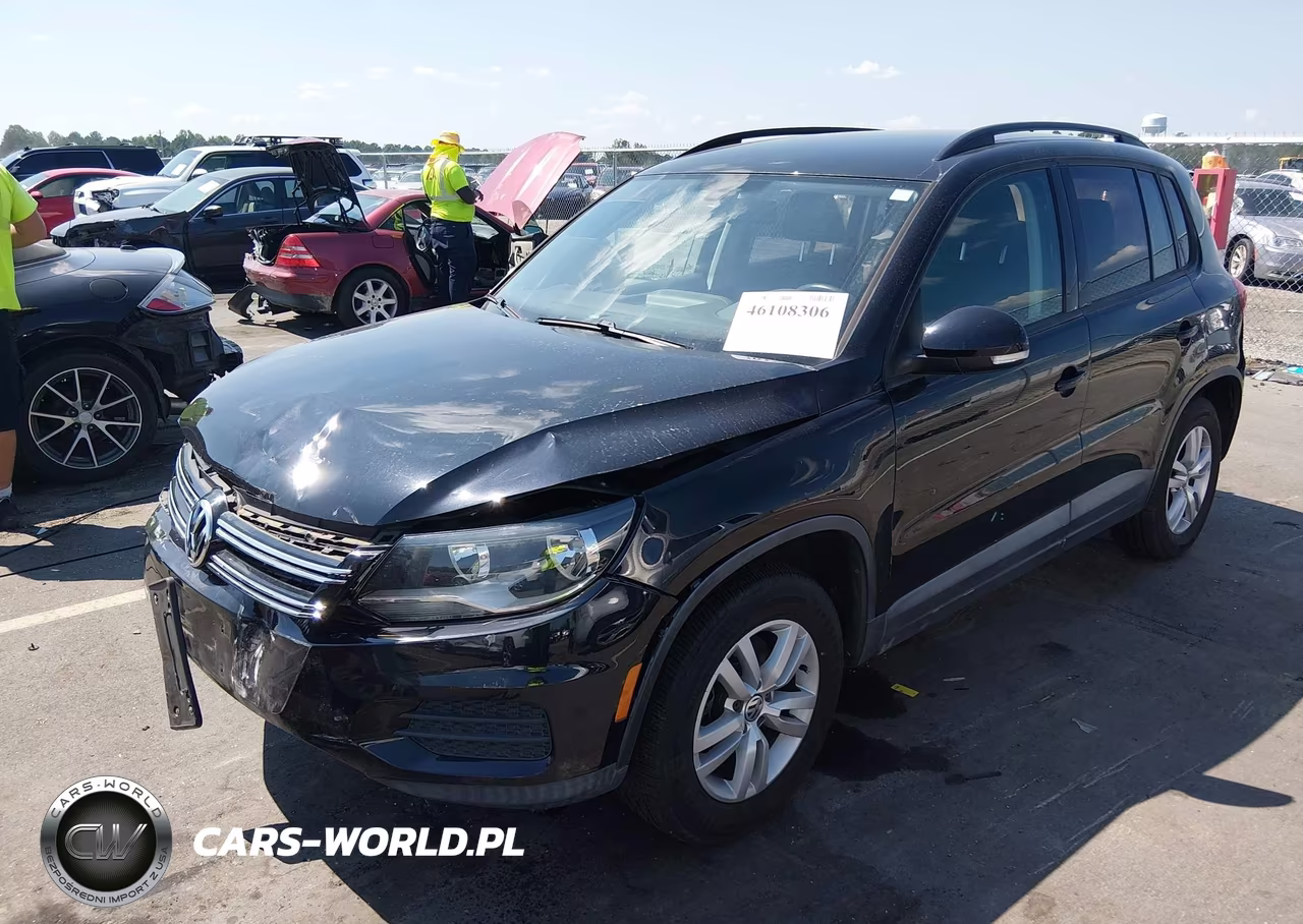 2016 Volkswagen Tiguan S VIN:WVGAV7AX1GW597365 - 2