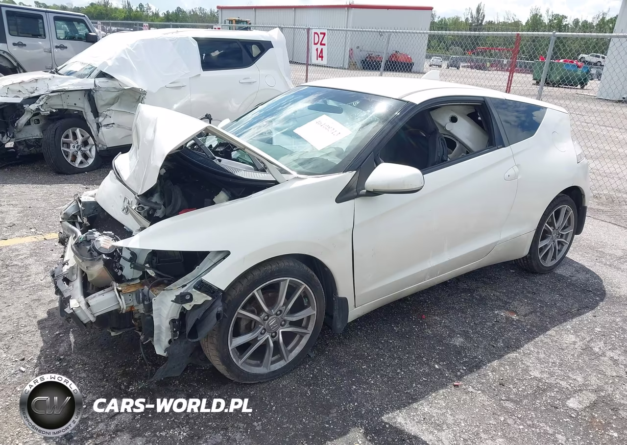 2013 Honda Cr-Z Ex VIN:JHMZF1C6XDS003864 - 2