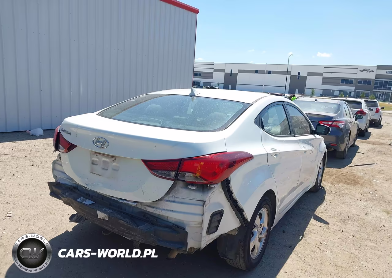 2014 Hyundai Elantra Se VIN:5NPDH4AE6EH525764 - 4