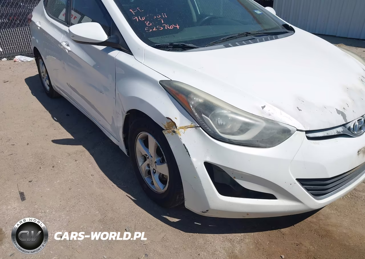 2014 Hyundai Elantra Se VIN:5NPDH4AE6EH525764 - 6