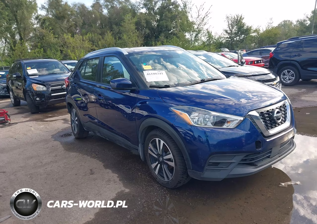 2020 Nissan Kicks Sv Xtronic Cvt VIN:3N1CP5CV6LL515687 - 1