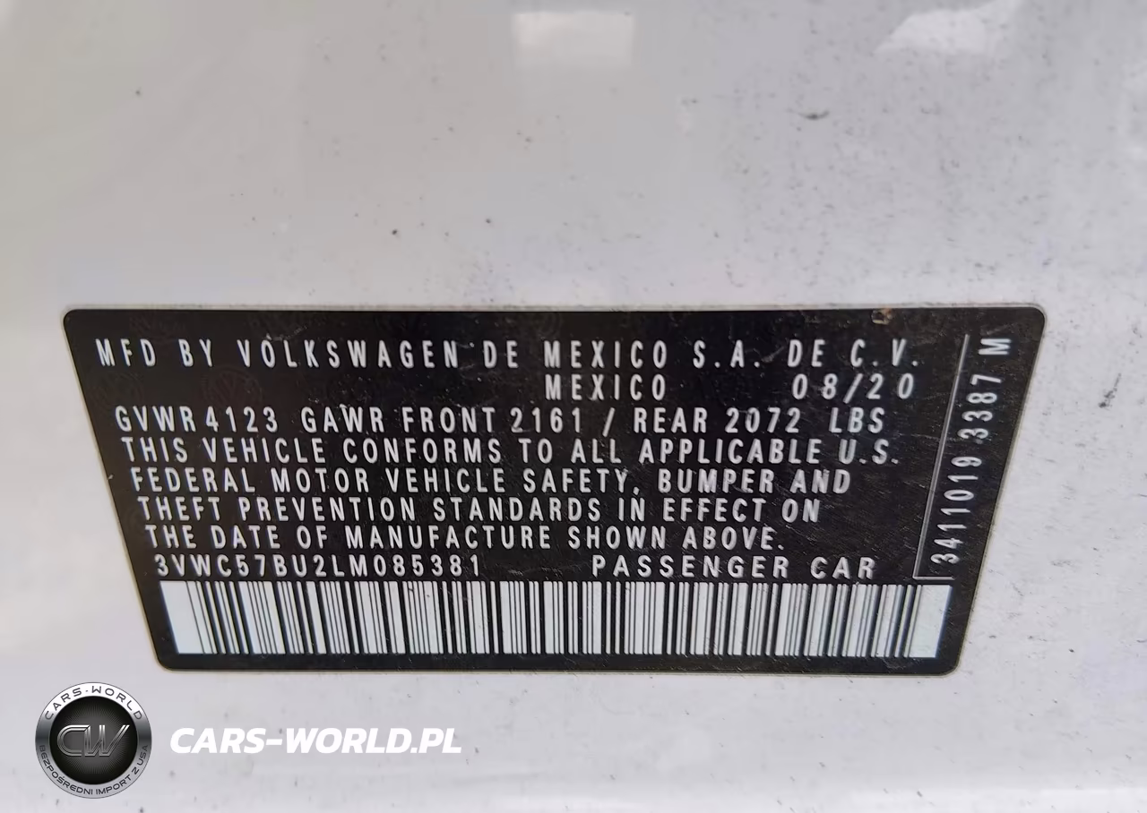 2020 Volkswagen Jetta 1.4T R-Line-1.4T S-1.4T Se VIN:3VWC57BU2LM085381 - 9