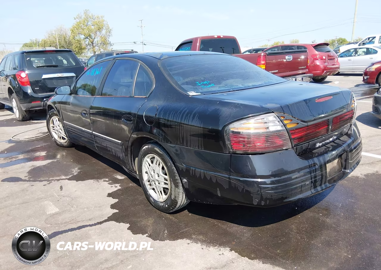 2005 Pontiac Bonneville Se VIN:1G2HX54K95U137773 - 3