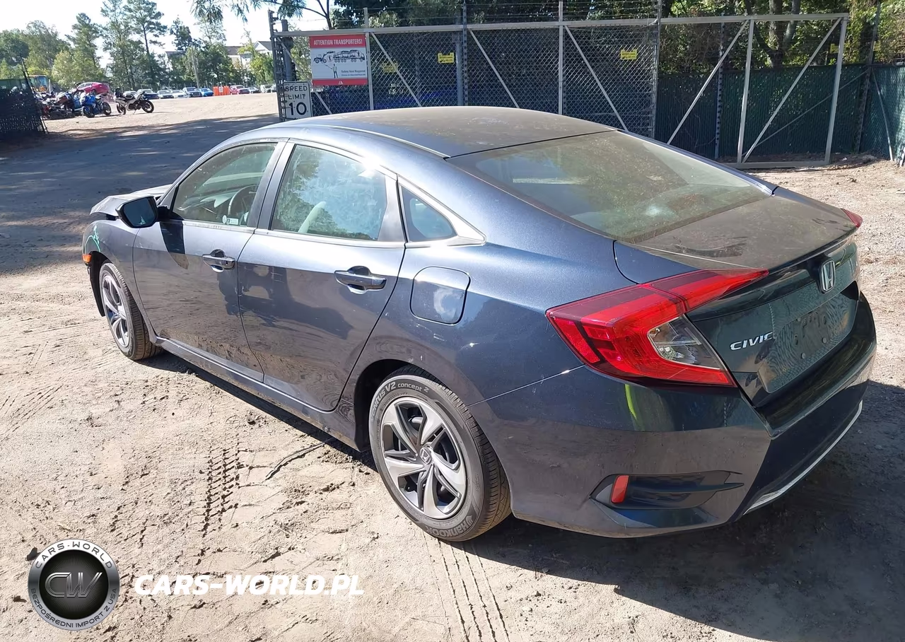 2021 Honda Civic Lx VIN:2HGFC2F64MH516700 - 3