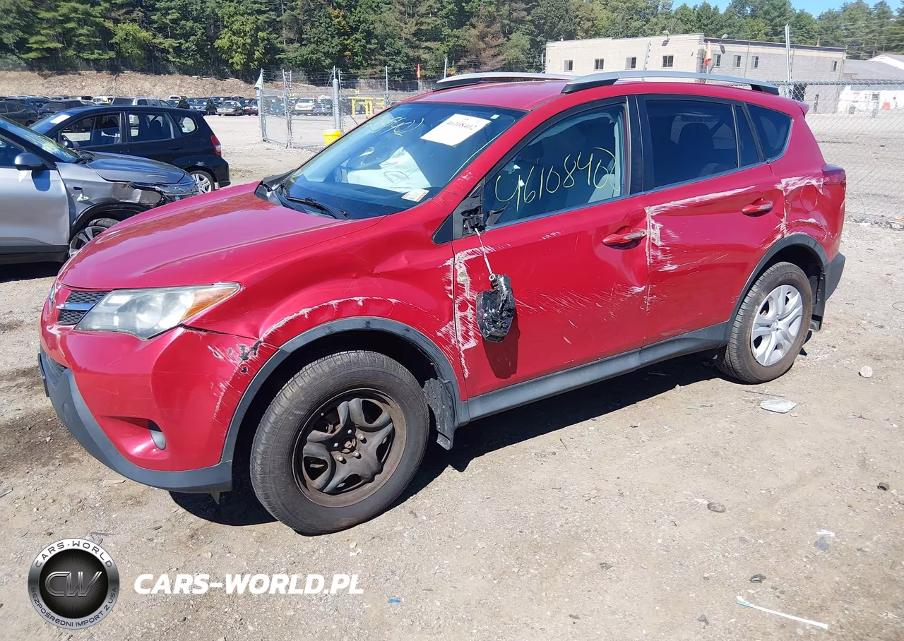 2015 Toyota Rav4 Le VIN:2T3BFREV9FW347539 - 2