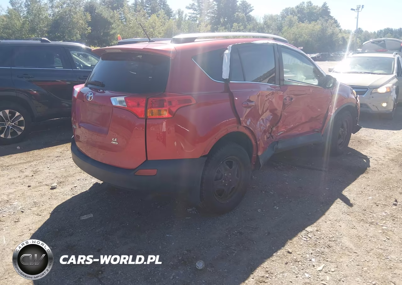 2015 Toyota Rav4 Le VIN:2T3BFREV9FW347539 - 4