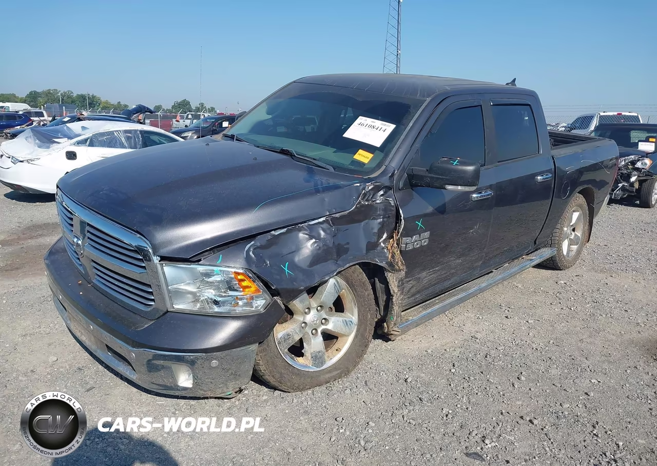2017 Ram 1500 Big Horn 4X4 5'7 Box VIN:1C6RR7LG5HS641473 - 2