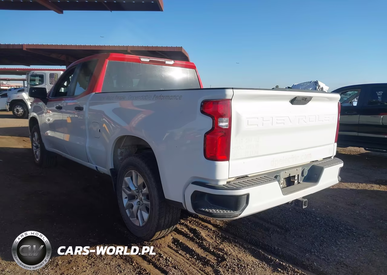 2021 Chevrolet Silverado 1500 2Wd Standard Bed Custom VIN:1GCRWBEH4MZ142854 - 3