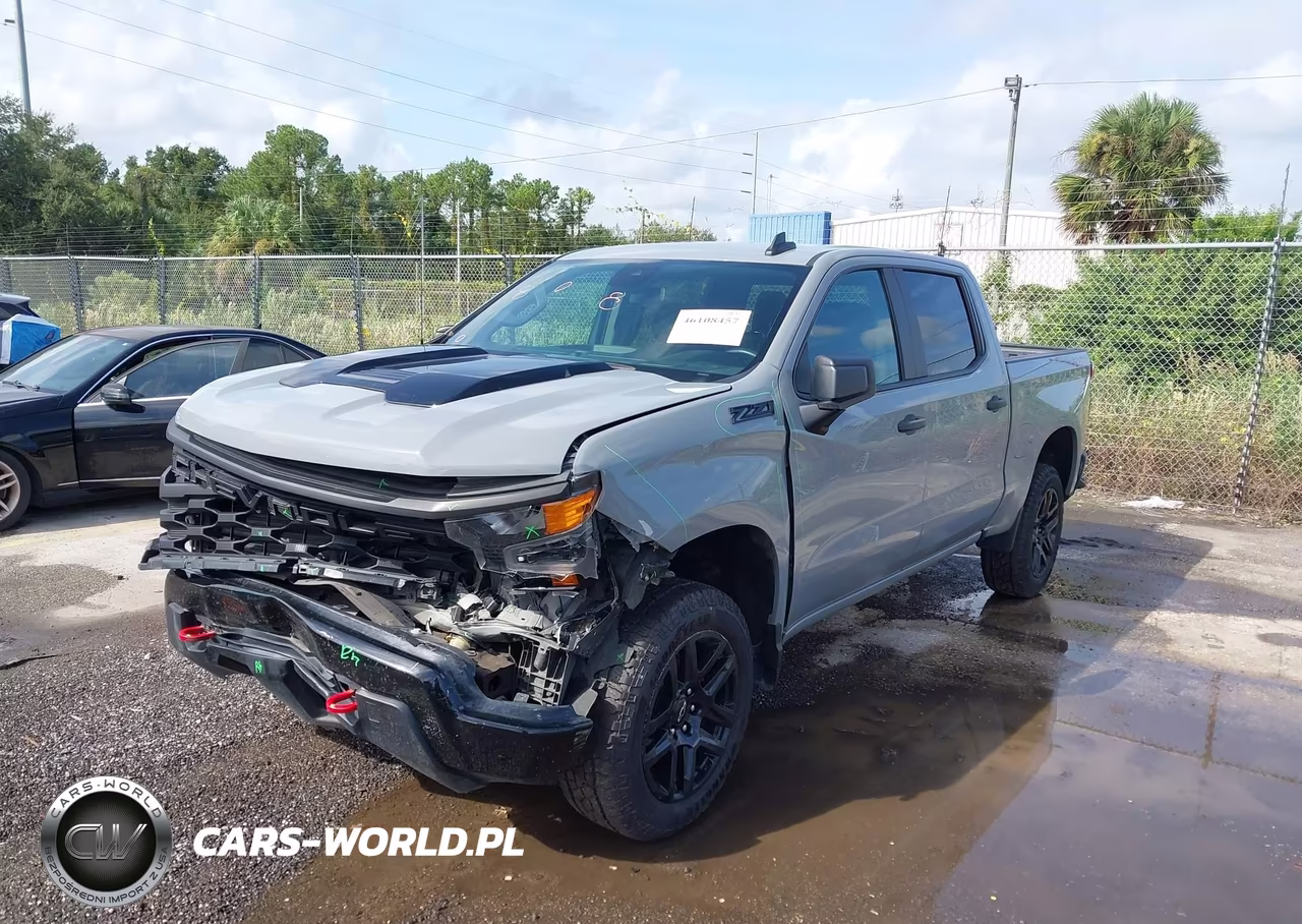 2024 Chevrolet Silverado 1500 4Wd Short Bed Custom Trail Boss VIN:3GCPDCEK9RG206781 - 2
