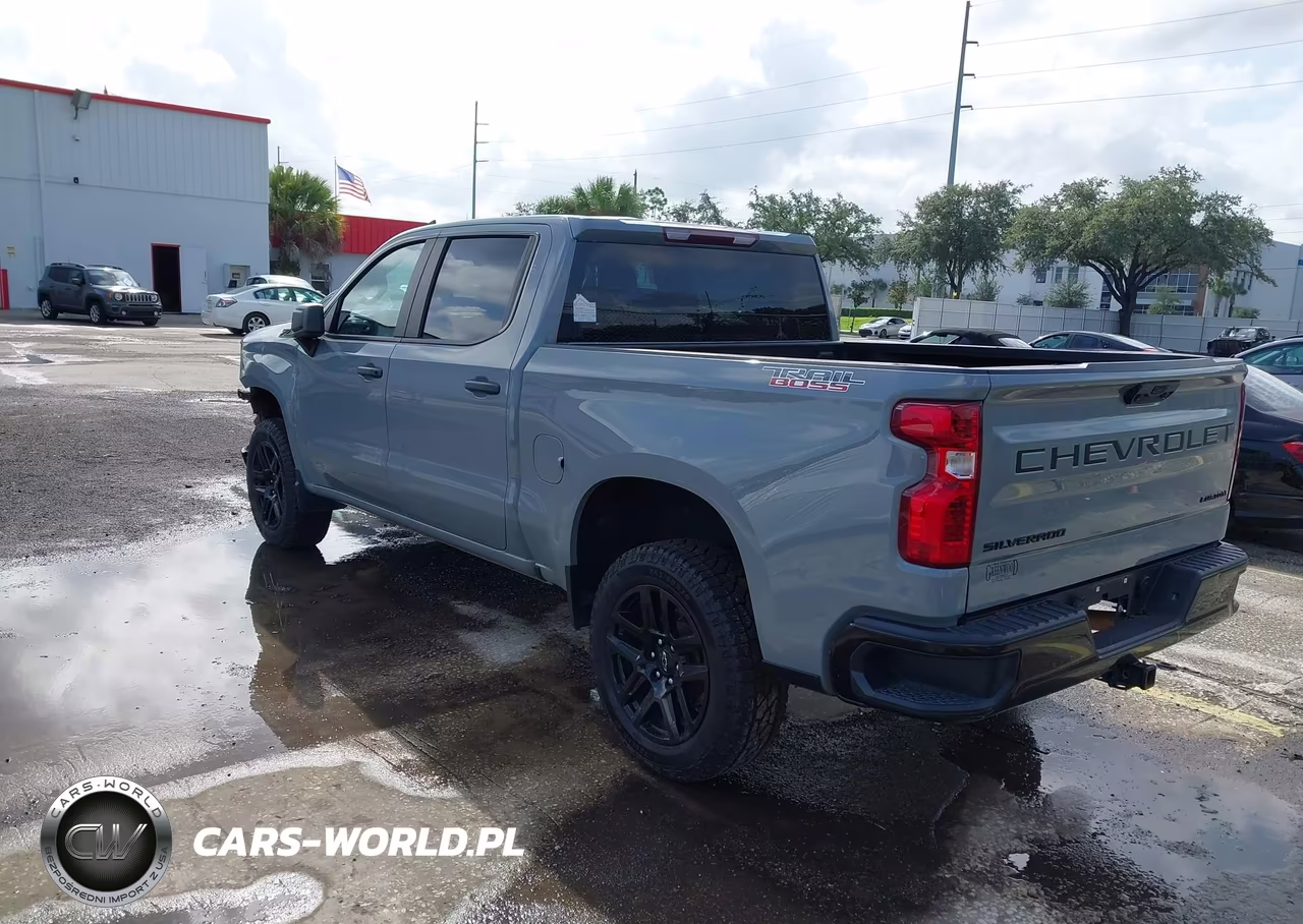 2024 Chevrolet Silverado 1500 4Wd Short Bed Custom Trail Boss VIN:3GCPDCEK9RG206781 - 3
