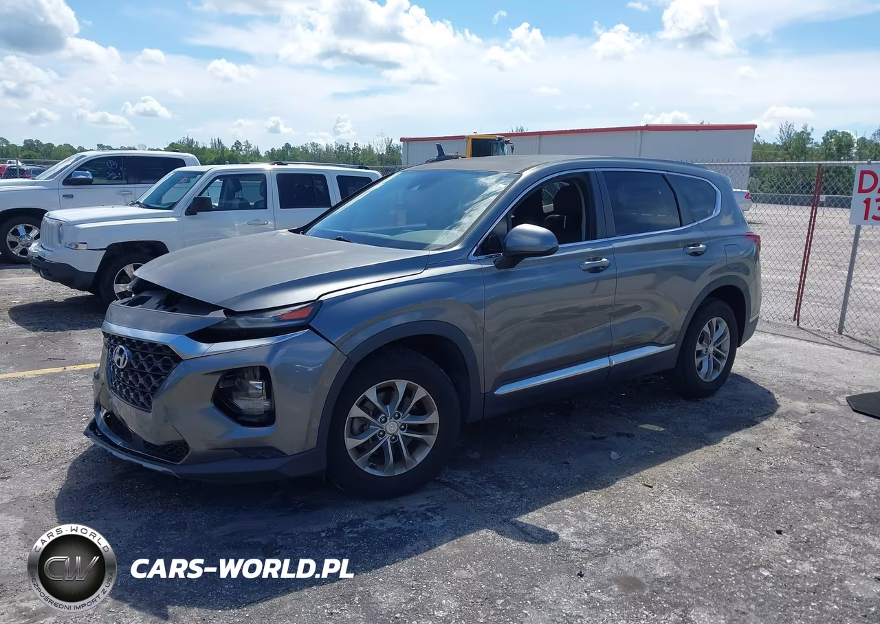 2019 Hyundai Santa Fe Se VIN:5NMS23AD1KH027099 - 2
