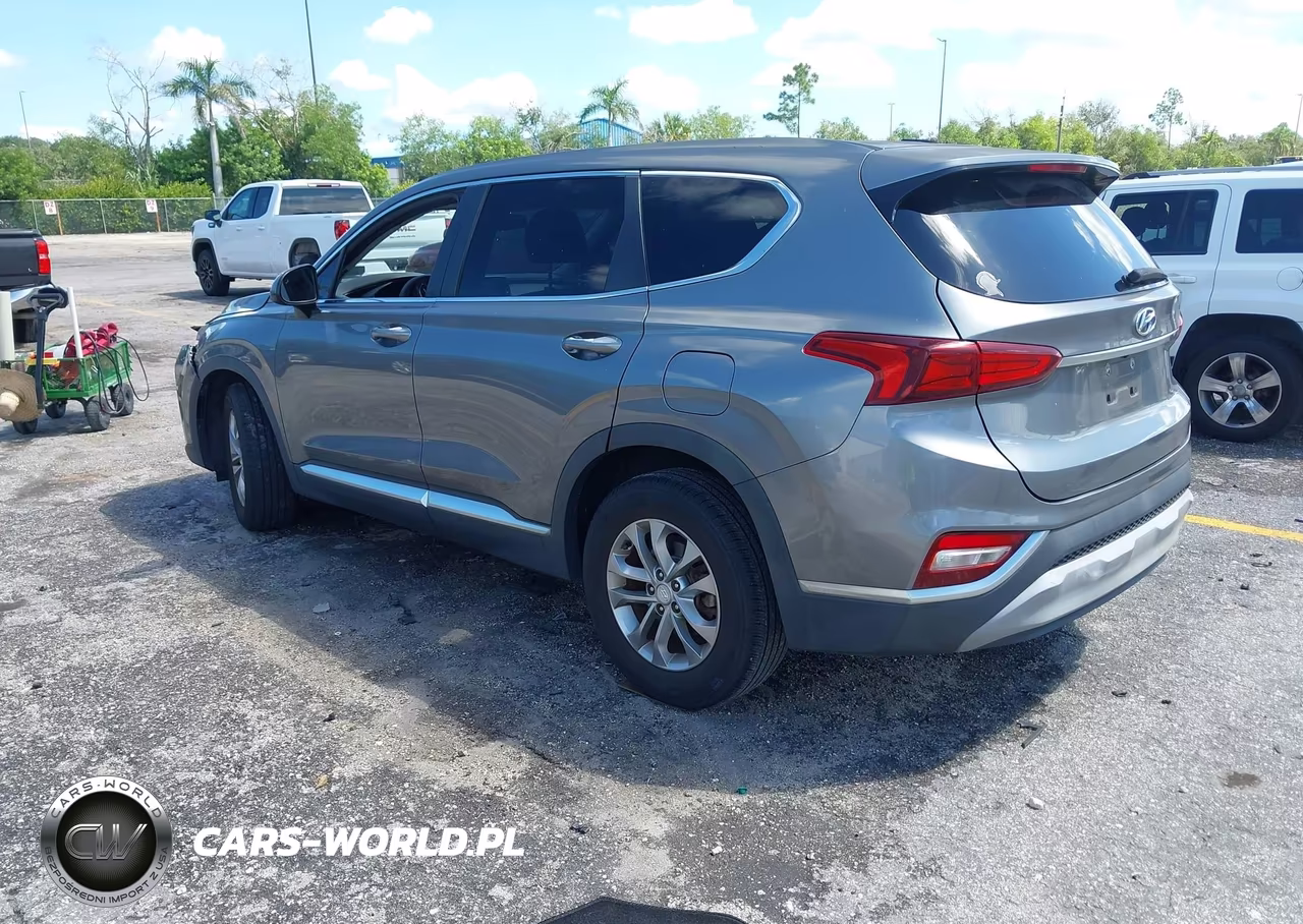 2019 Hyundai Santa Fe Se VIN:5NMS23AD1KH027099 - 3
