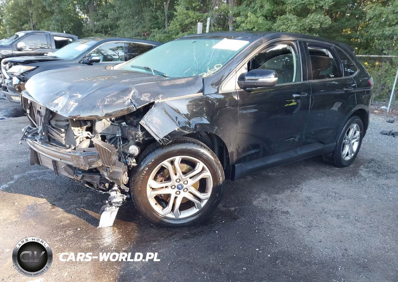 2016 Ford Edge Titanium VIN:2FMPK4K96GBB21342 - 2