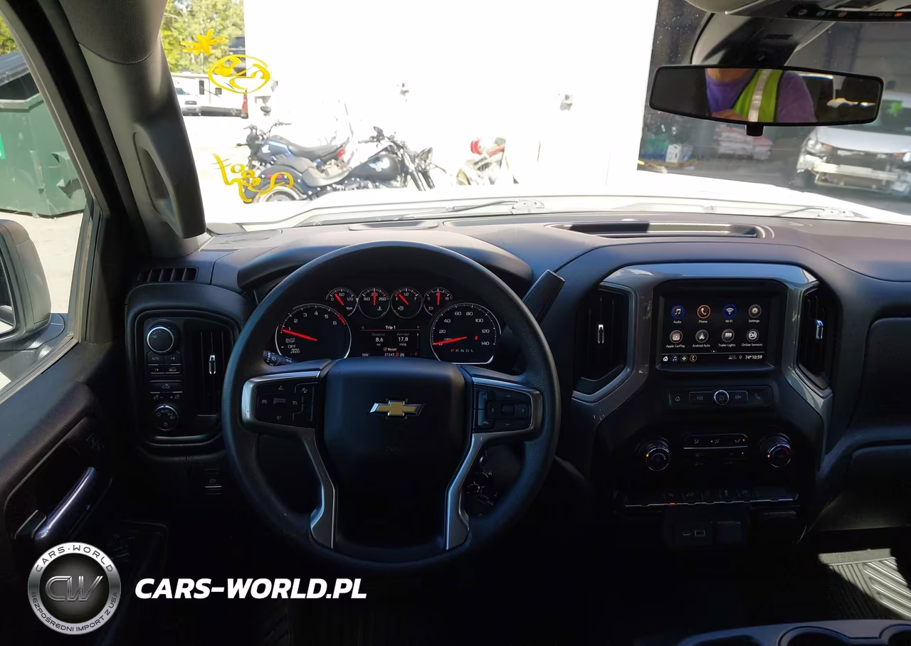 2021 Chevrolet Silverado K1500 Custom VIN:3GCPYBEK7MG256263 - 19