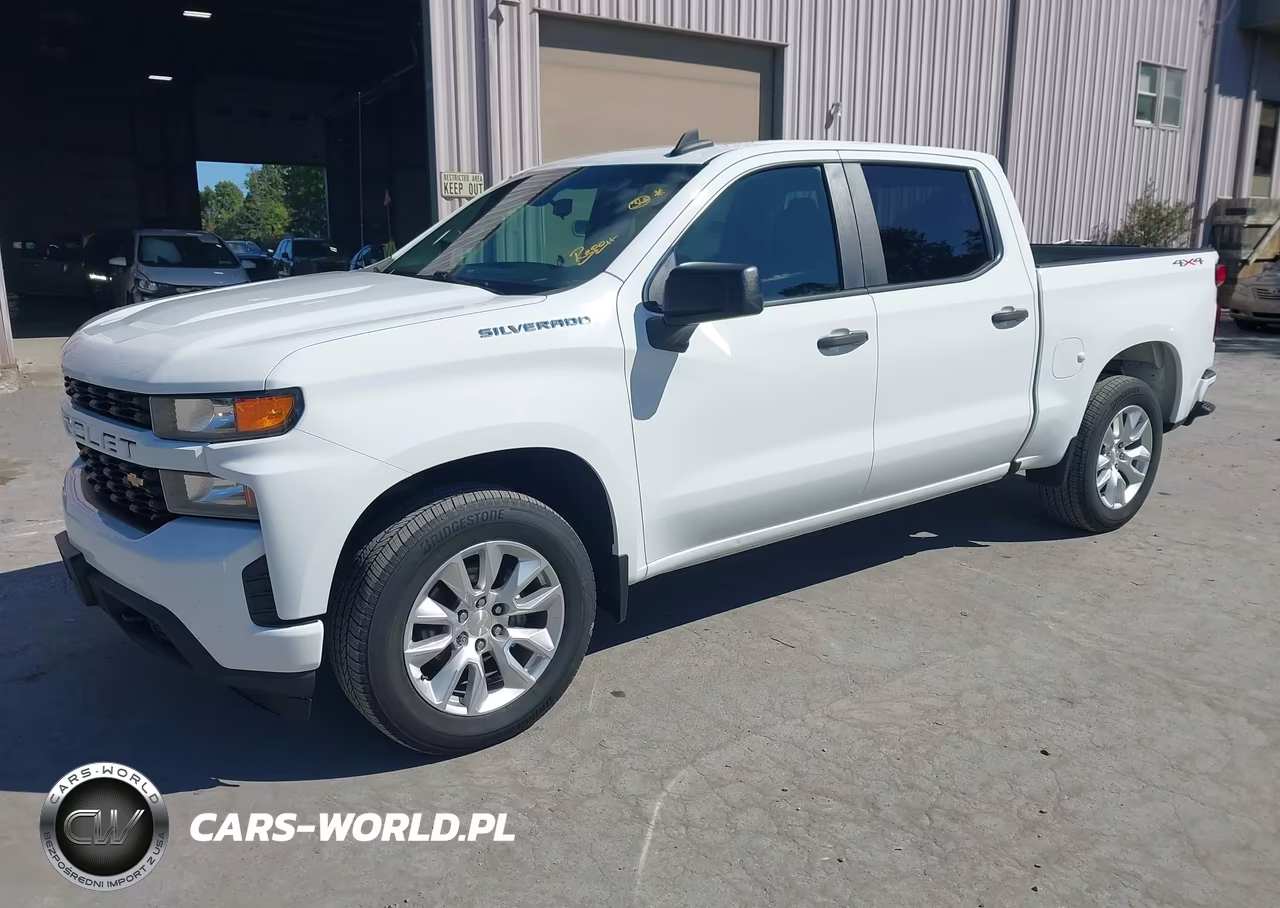 2021 Chevrolet Silverado K1500 Custom VIN:3GCPYBEK7MG256263 - 2