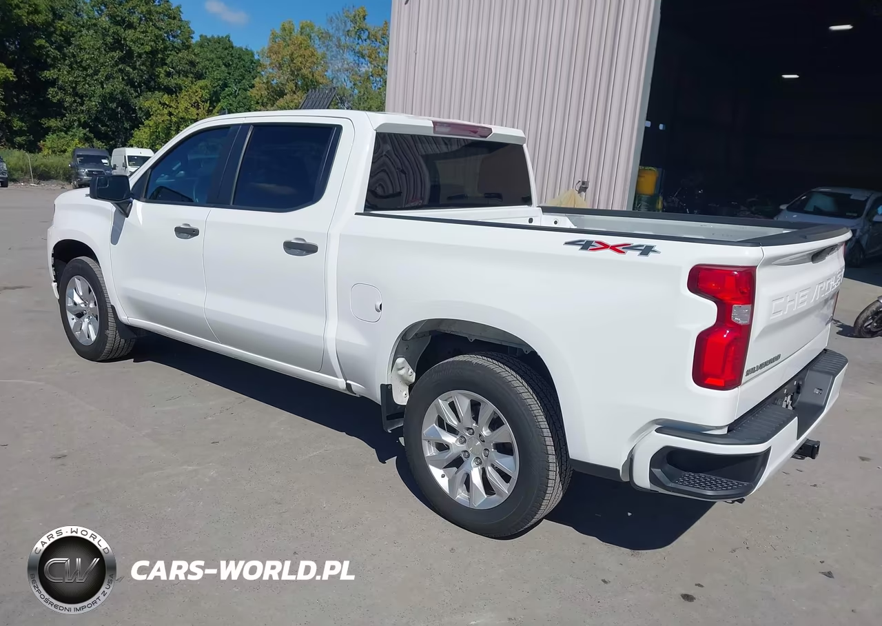 2021 Chevrolet Silverado K1500 Custom VIN:3GCPYBEK7MG256263 - 3
