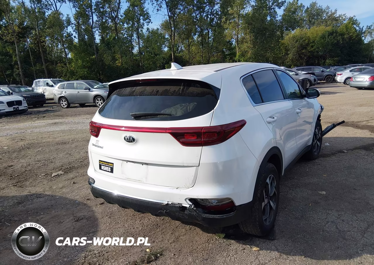 2021 Kia Sportage Lx VIN:KNDPMCAC3M7891606 - 4