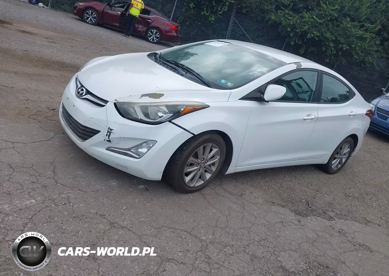 2016 Hyundai Elantra Se VIN:5NPDH4AE6GH684867 - 2