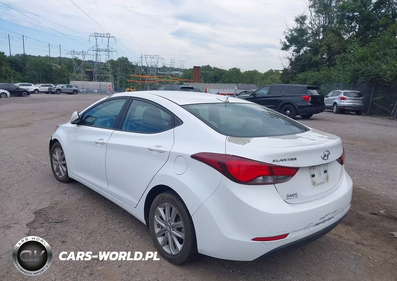 2016 Hyundai Elantra Se VIN:5NPDH4AE6GH684867 - 3