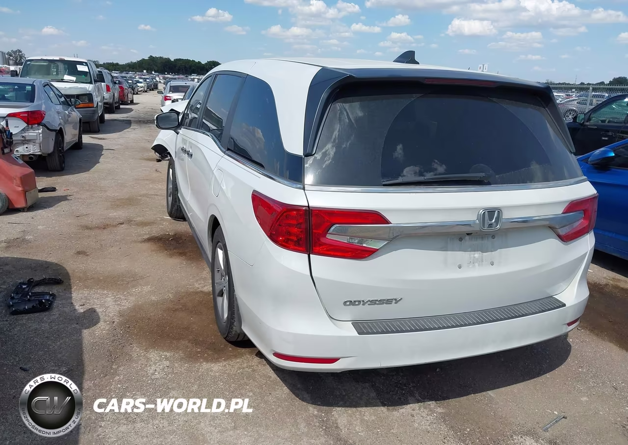 2020 Honda Odyssey Ex-L-Ex-L W-Navi Res VIN:5FNRL6H79LB070508 - 3