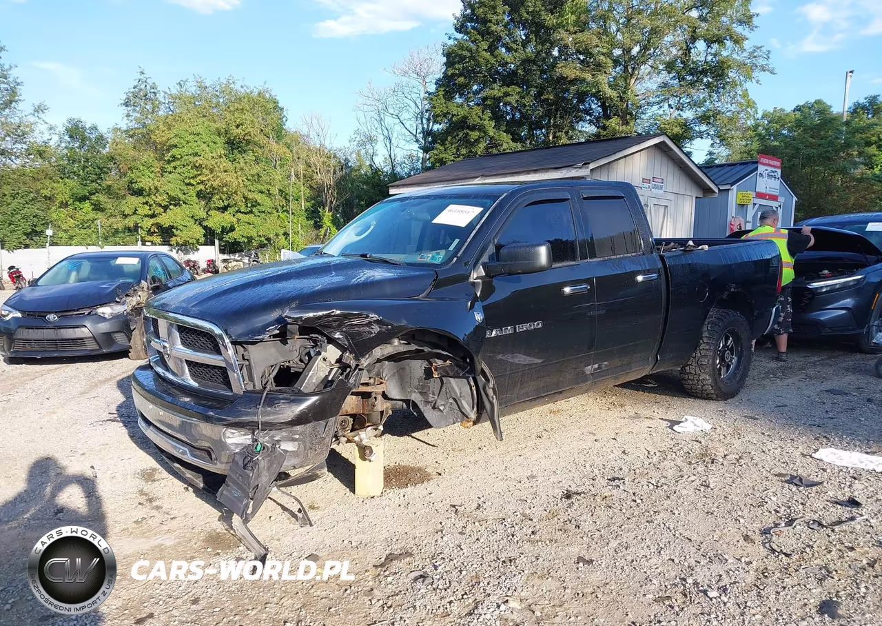 2012 Ram 1500 Slt VIN:1C6RD7GP3CS266412 - 2