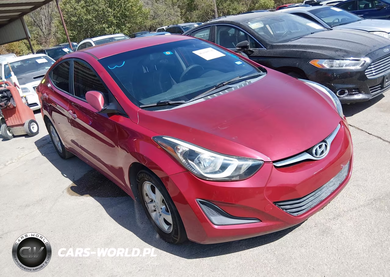 2014 Hyundai Elantra Se VIN:KMHDH4AE5EU163668 - 1