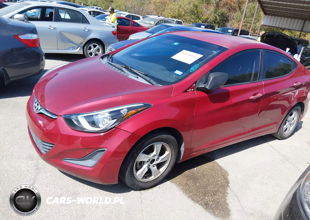 2014 Hyundai Elantra Se VIN:KMHDH4AE5EU163668 - 2