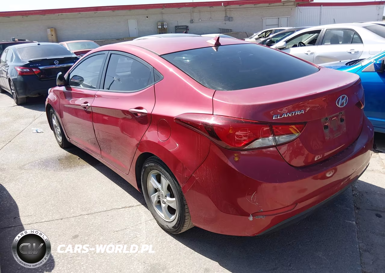 2014 Hyundai Elantra Se VIN:KMHDH4AE5EU163668 - 3