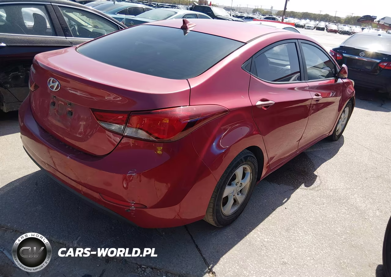2014 Hyundai Elantra Se VIN:KMHDH4AE5EU163668 - 4
