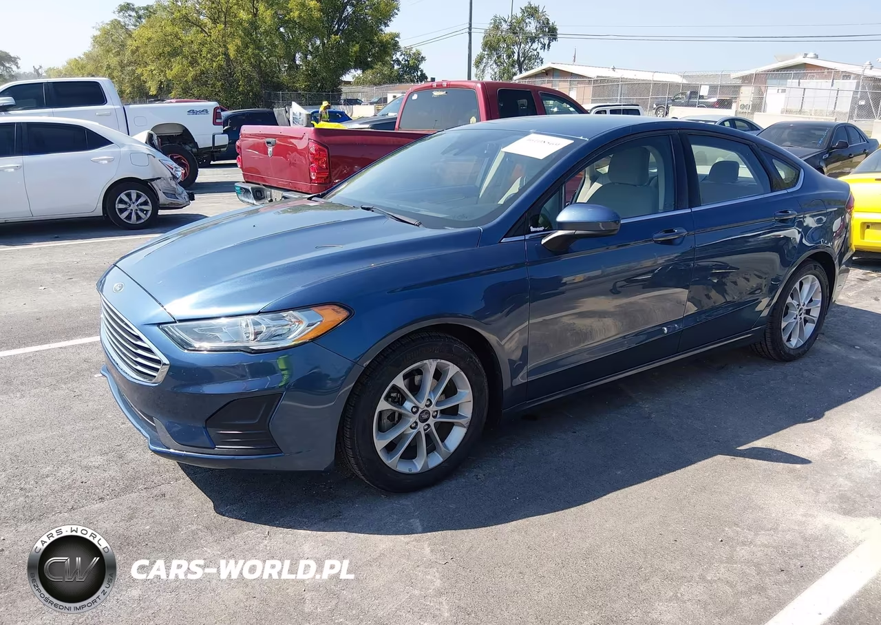 2019 Ford Fusion Se VIN:3FA6P0HDXKR159548 - 2