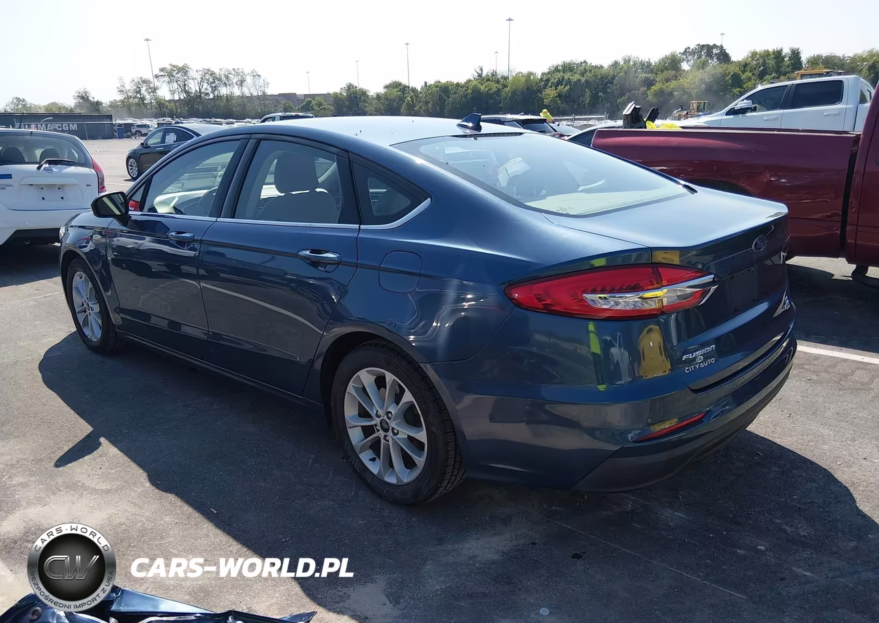 2019 Ford Fusion Se VIN:3FA6P0HDXKR159548 - 3