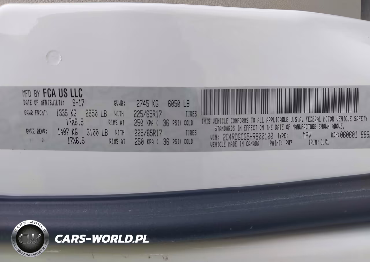 2017 Dodge Grand Caravan Sxt VIN:2C4RDGCG5HR800100 - 9