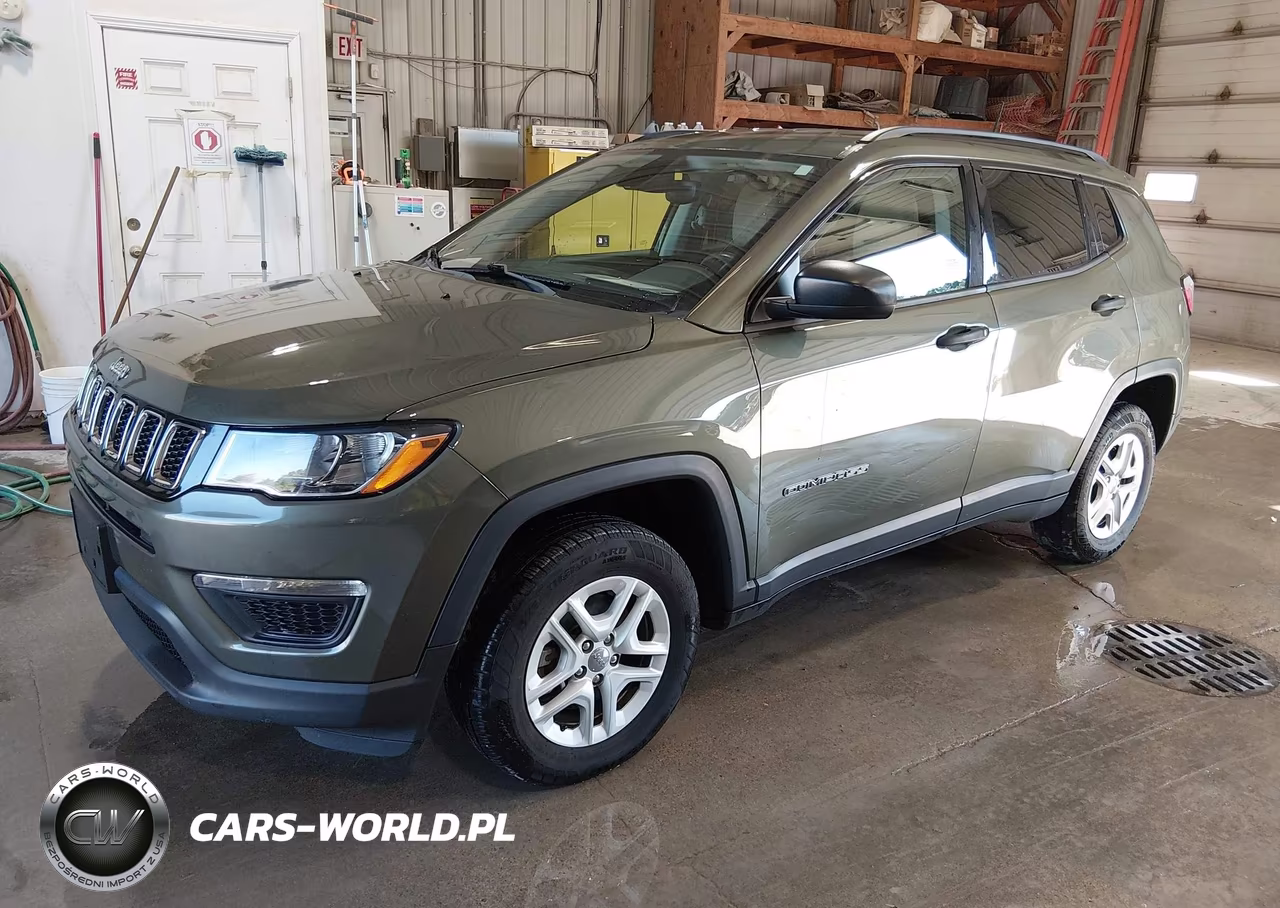 2018 Jeep Compass Sport 4X4 VIN:3C4NJDAB4JT392267 - 2
